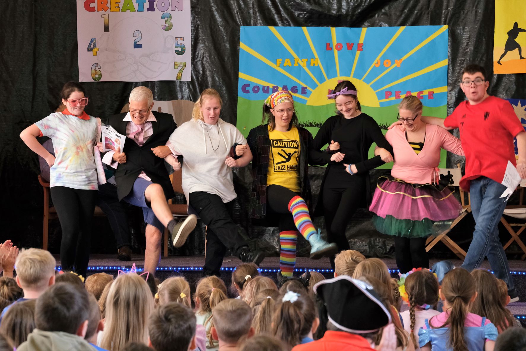 Drama Team Polbeth Harwood Church With West Kirk Of Calder